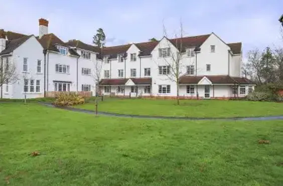 The White Lodge - outside view of care home