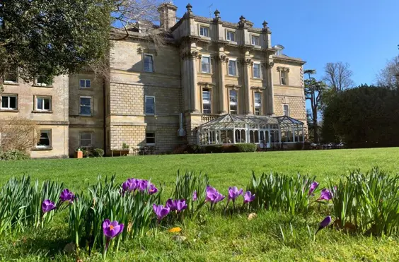 Amesbury Abbey Care Home - outside view of care home