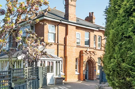 Cross Park House - An outside view of the home