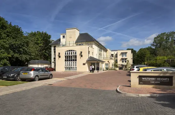 Wiltshire Heights Care Home - outside view of care home