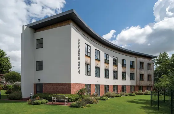 Cooksons Court - outside view of care home