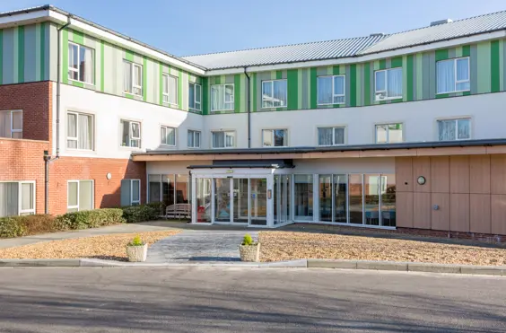 The Potteries - outside view of care home