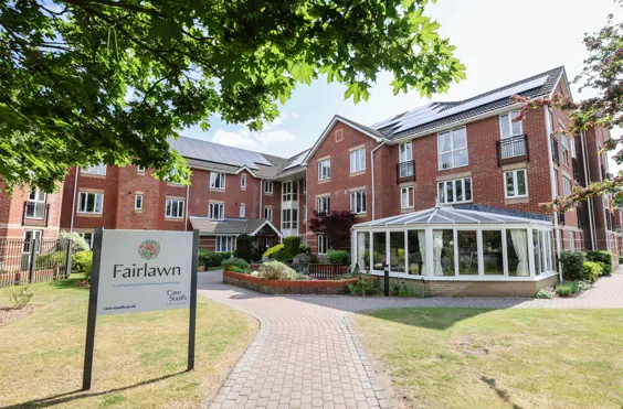 Fairlawn - outside view of care home