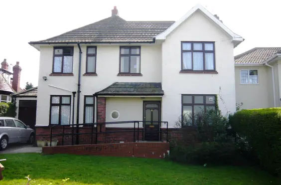 Brandon Trust - 261 Passage Road Care Home - outside view of care home