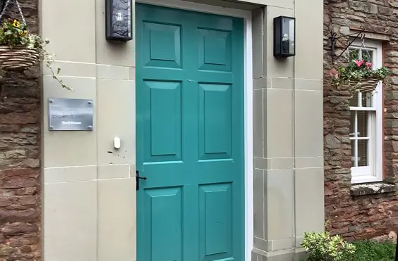 Beck House - An outside view of the home