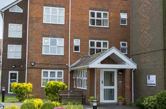 Bethune Court - outside view of care home
