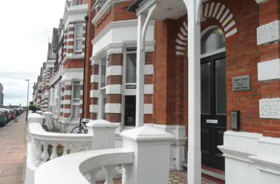 Lawn Court - outside view of care home