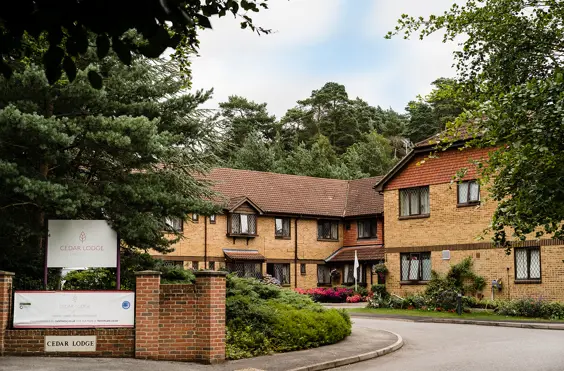 Cedar Lodge Nursing Home - outside view of care home