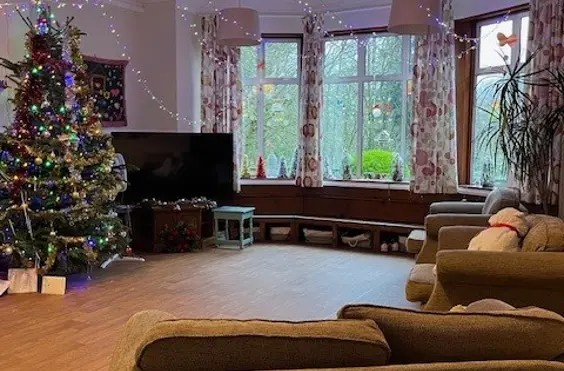 The Pines - outside view of care home