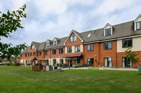 Kingsbury Court - outside view of care home