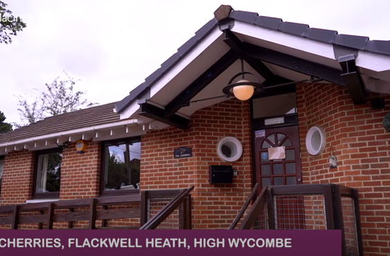 The Cherries - outside view of care home