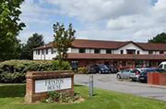 Friston House - outside view of care home