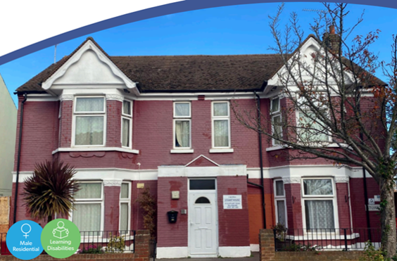 Stuart House - outside view of care home