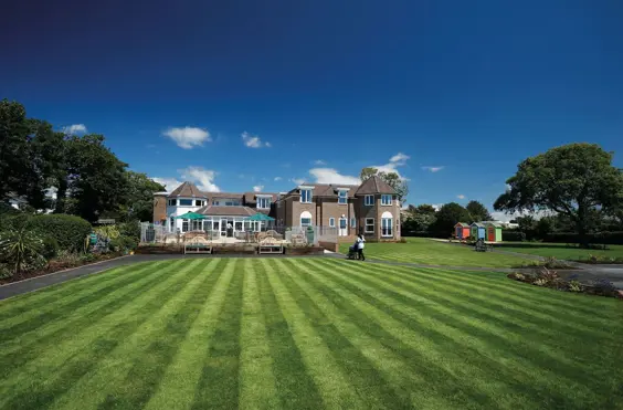 Barton Lodge - An outside view of the home