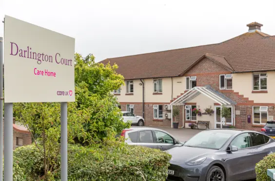 Darlington Court - outside view of care home