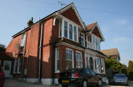 Elm Lodge - outside view of care home