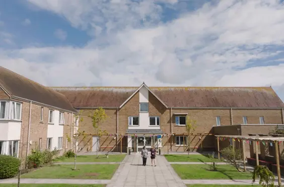 New Elmcroft - outside view of care home