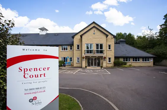 OSJCT Spencer Court - outside view of care home
