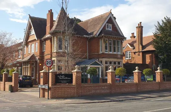 The Lady Nuffield Home - outside view of care home