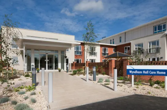 Wyndham Hall Care Home - outside view of care home