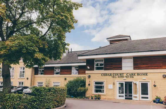 Cedar Court Care Home - outside view of care home