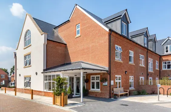The Fernes - outside view of care home