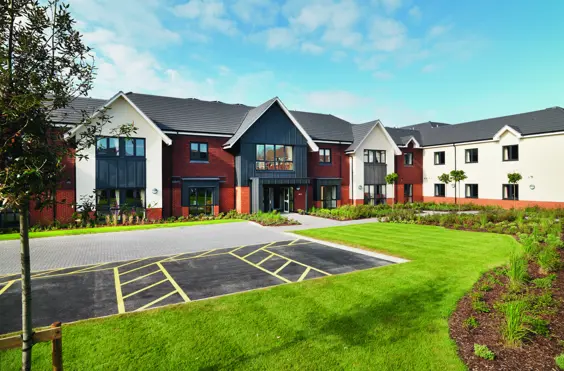 Hartford Court - outside view of care home