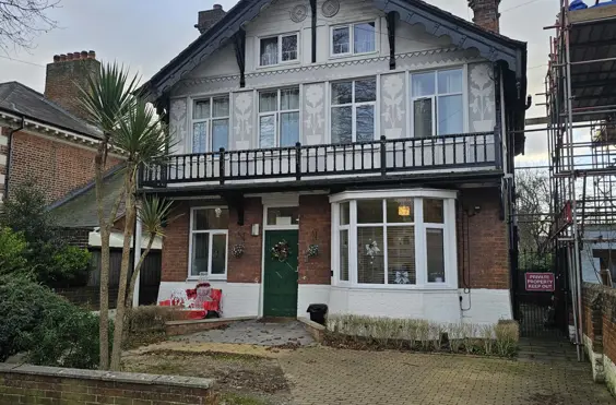 Downshire House - outside view of care home