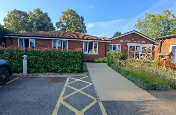 Broadmead Rest Home - An outside view of the home