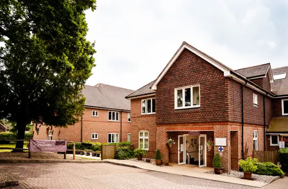 Rowan Lodge - outside view of care home