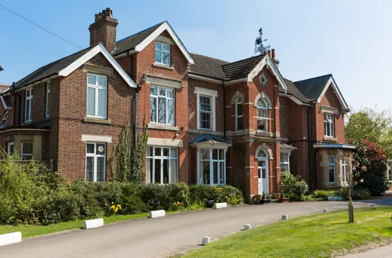 Heatherley - Care Home with Nursing Physical Disabilities - outside view of care home