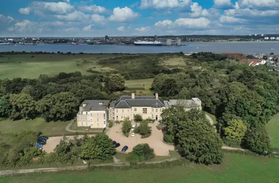 West Cliff Hall - outside view of care home