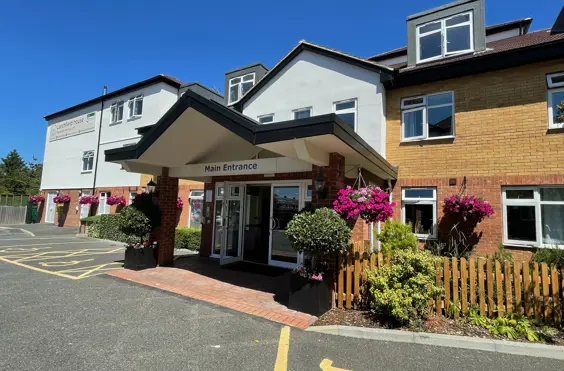Larchfield House - outside view of care home