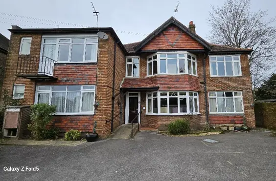 Poplars Care Home - outside view of care home