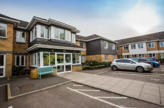 Willow Court - outside view of care home