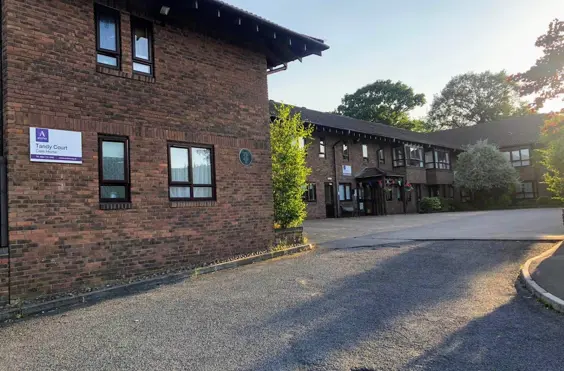 Tandy Court - outside view of care home
