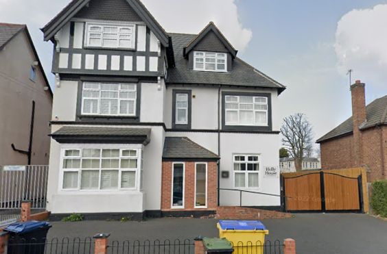 Holly House Care Home - outside view of care home