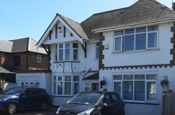 Elmdon House - An outside view of the home