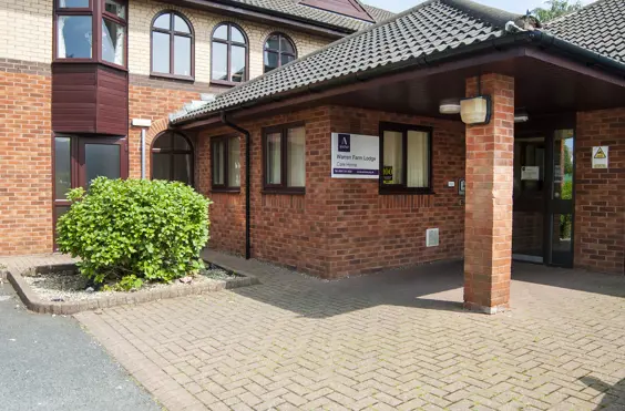 Warren Farm Lodge - outside view of care home