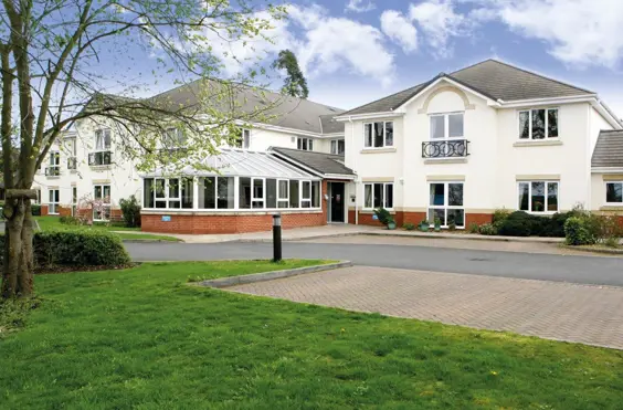 Heathbrook House Care Home - outside view of care home