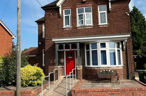 Regis House - outside view of care home