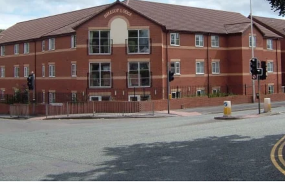 Hill Top Lodge - outside view of care home