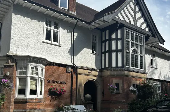 St Bernards Care Home - An outside view of the home