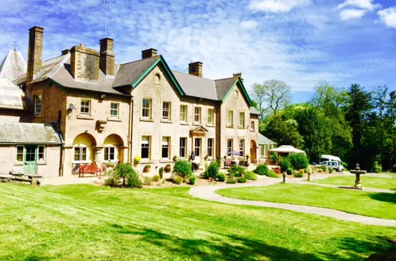 Winscombe Hall - outside view of care home