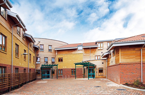 Sycamore Lodge - outside view of care home
