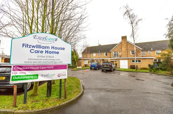 Fitzwilliam House Care Home - outside view of care home