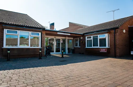 Queens Court - outside view of care home