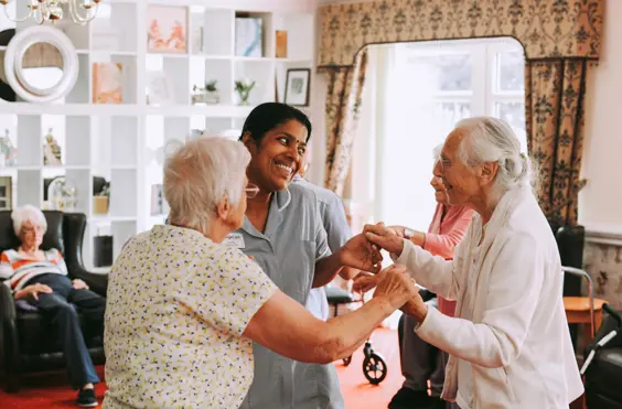 Waterbeach Lodge - outside view of care home