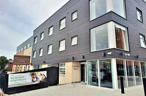 Cambridge Manor Care Home - outside view of care home