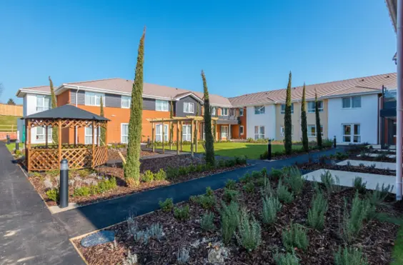 Cleves Place - outside view of care home